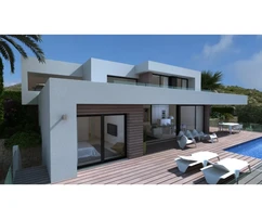 Villa de luxe avec piscine à débordement et vue mer à Cumbre del Sol