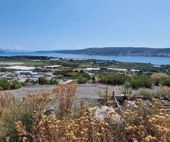 Trogir, Plano, agricultural land 3296 m2, sea view, road