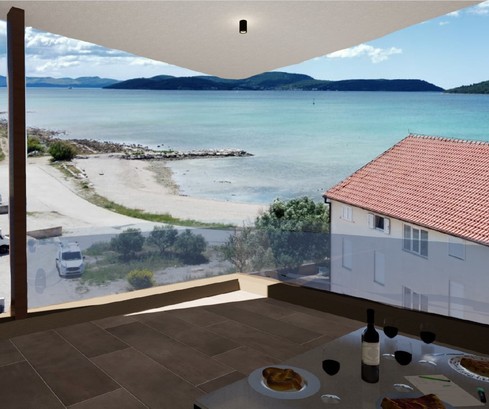 Wohnung mit Meerblick in Vodice zu verkaufen