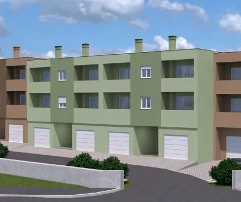 Istria, Parenzo: Appartamento con due camere da letto e garage