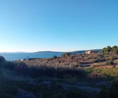 Seget Vranjica, építési telek 941 m2, tengerre néző kilátás