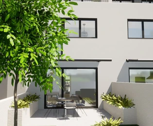 Poreč - Contemporary duplex house near the sea, Currently under construction