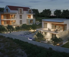 Rogoznicában medencés villa eladó Horvátországban