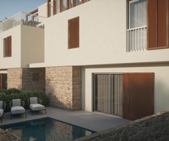 Tribunj Moderne case bifamiliari con piscine in vendita