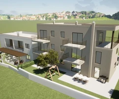 Istria, Tar: Appartamento moderno con loggia vicino al mare