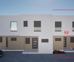 Srima – dvoupatrový řadový dům se zahradou