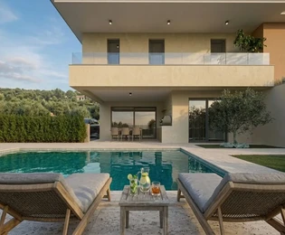 NOUVELLE MAISON MITOYENNE AVEC PISCINE, DANS UN ENDROIT CALME !