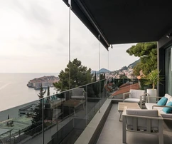 Dubrovnik, bellissimo appartamento in una nuova costruzione con vista eccezionale