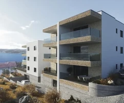 Rogoznica, Ražanj, appartement 2 chambres 63 m2, garage, vue sur la mer