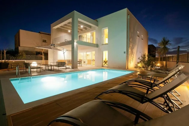 Zaton, Nin, Villa de lujo con piscina y jacuzzi