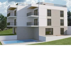 Čiovo, Okrug Gornji, appartamento bilocale di 62 m2 con vista mare, di nuova costruzione