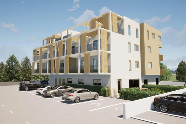 Penthouse s bazénem na prodej v Tar-Vabriga v Chorvatsku