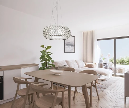 Apartamento en venta en Lozica con vista al mar en Croacia