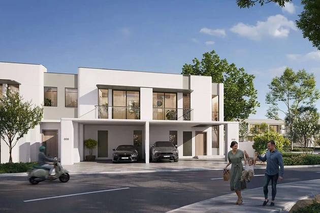 Off-Plan 3-Bedroom Townhouses for sale in Dubai: The Valley - SOLD