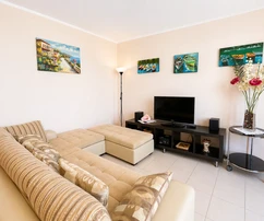 Malinska - dvoupokojový apartmán s výhledem na moře