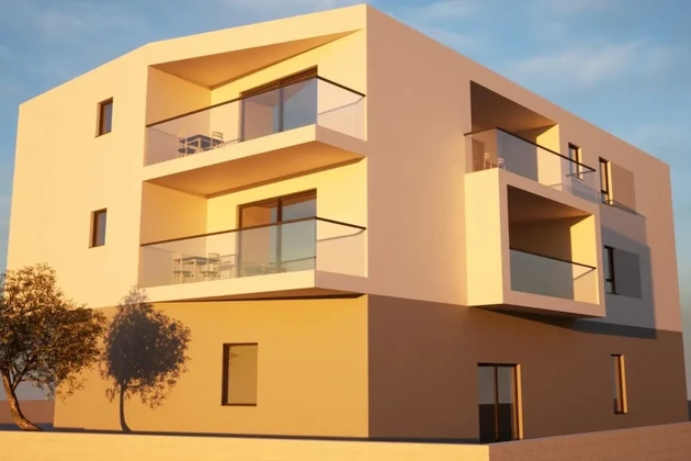 Vodice - Apartament z jedną sypialnią S4 na drugim piętrze, 900 m od plaży