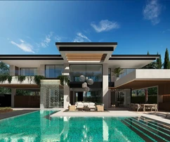 ID 204 / Luxus villaprojekt sétatávolságra Puerto Banústól