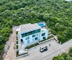 Maison récemment construite sur l'île de Korčula