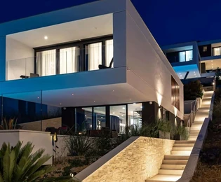 Moderna villa con vistas al mar en la isla de Ugljan