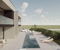 VILLA DE LUJO EN CONSTRUCCIÓN CON PISCINA, ISTRIA, POREČ