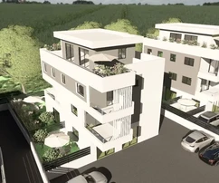 K.Stari, appartement confortable de deux chambres de 67 m2 avec 2 places de parking, vue sur la mer