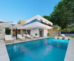 Luxusvilla medencével, Isztria, Poreč