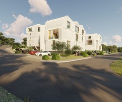 Moderné apartmány s výhľadom na more v Dikle