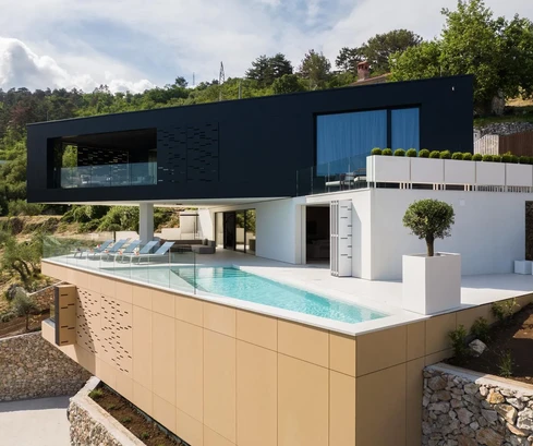 Luxusní vila s panoramatickým výhledem na prodej v Chorvatsku