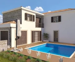 Moderní vila s bazénem Istrie, Poreč.