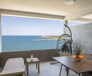 Pag, Povljana, 1. red do mora, namješten studio, 45,93 m²