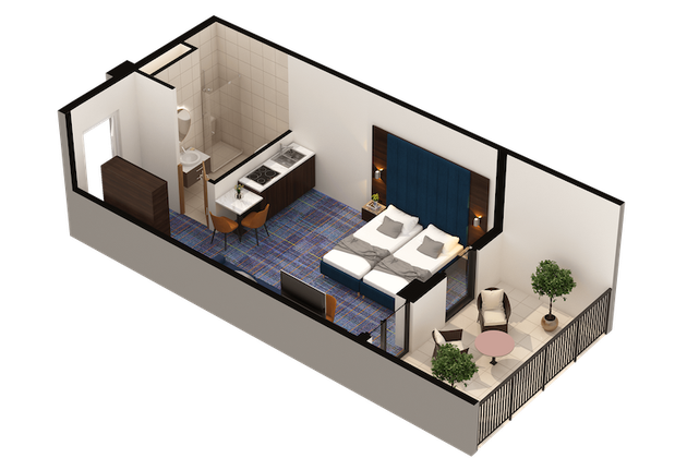 Investment Apartment 534 - GINO Seaside Tbilisi
