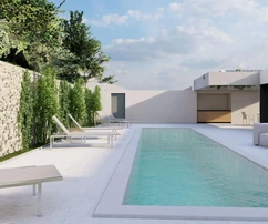 Villa avec piscine à vendre à Konavle en Croatie