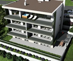 Penthouse na prodej v Makarské novostavbě v Chorvatsku