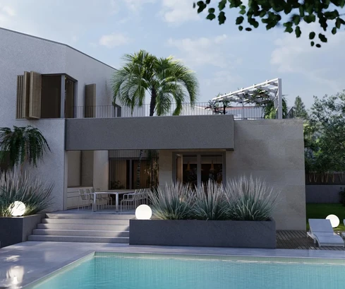 Villa de luxe à vendre à Malinska à quelques pas de la mer en Croatie