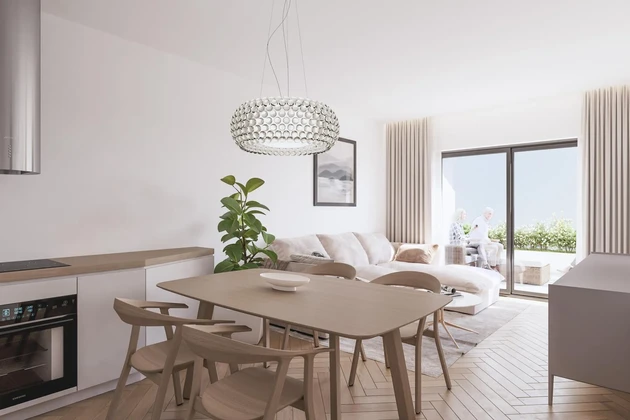 Apartment for sale in Lozica with a sea view in Croatia