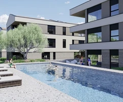 Istria, Fazana: Appartamento di lusso con giardino e piscina