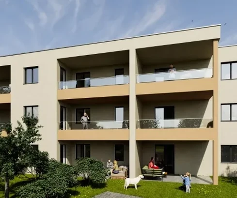 Istrien, Porec: Moderne Wohnung mit Meerblick