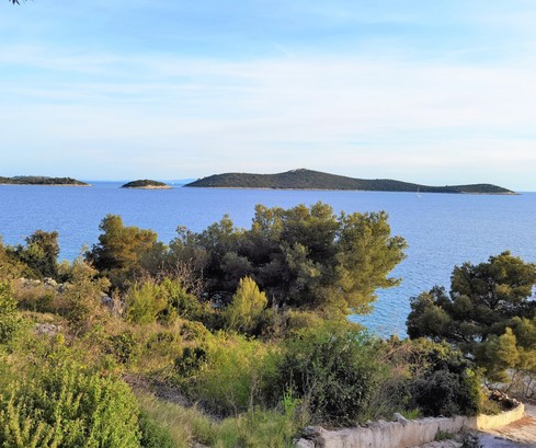 Stunning Seafront Land in Rogoznica for Sale