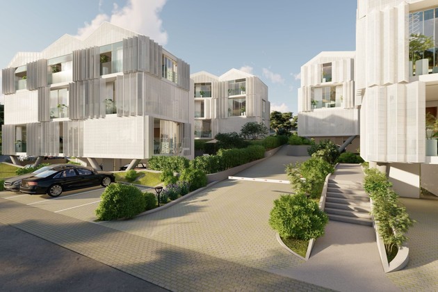 Moderne Apartments mit Meerblick in Diklo