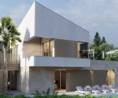 LUKSUZNA VILA S BAZENOM I POGLEDOM NA MORE, U EKSKLUZIVNOM RESORTU!