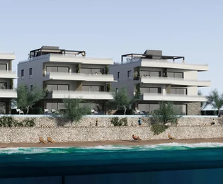 Appartamento di lusso in vendita a Povljana direttamente sul lungomare in Croazia