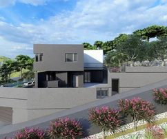 Villa de luxe à vendre avec vue sur la mer à Seget en Croatie