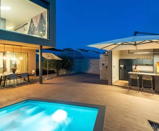 Villa con piscina en venta en Umag, Croacia