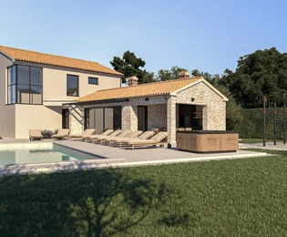 Istrie, Baderna : Parcelles constructibles à développer