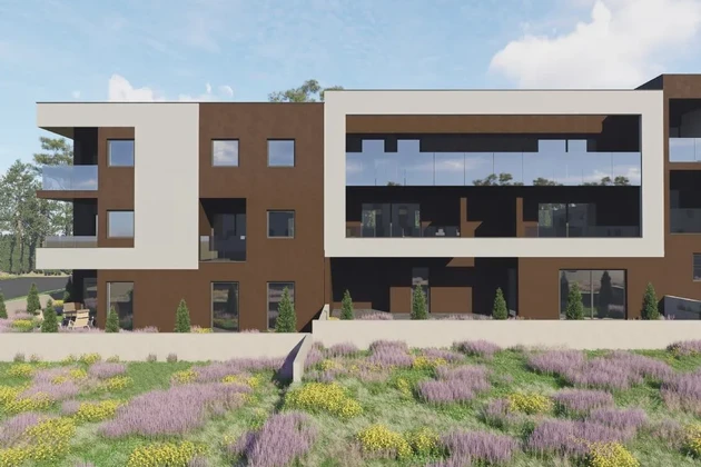 Istrien, Pula: Penthouse wohnung mit garage