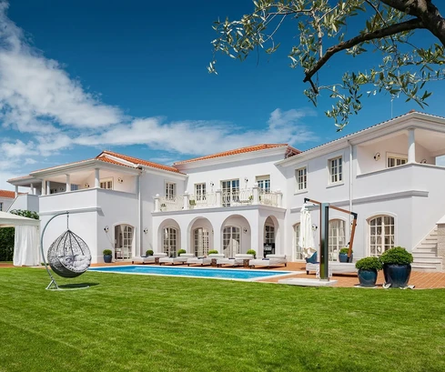 Vabriga, Istrien: Elegante Villa mit Pool und Garten