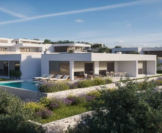 Casa di lusso ad un piano in vendita con vista panoramica in Croazia