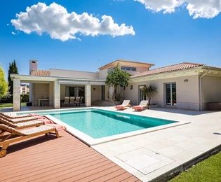 Istria, Banjole: Luxusná vila pri prístave