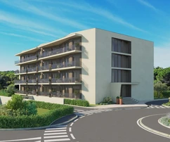 Apartamento en venta en un desarrollo moderno en Poreč, Croacia