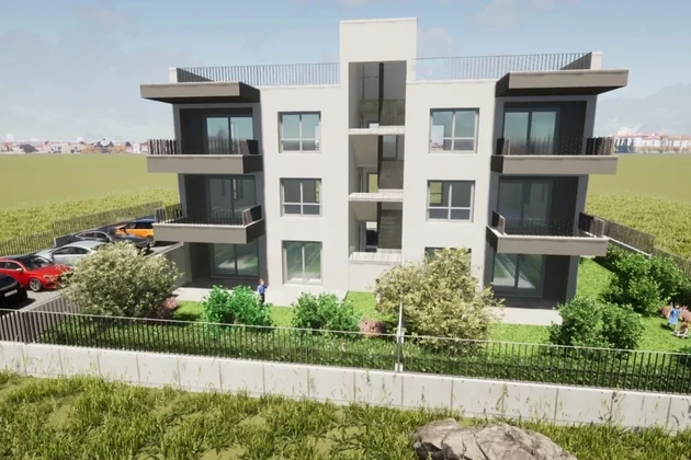 Trogir, Plano, 2-izbový byt 70 m2 + záhrada 68 m2, novostavba